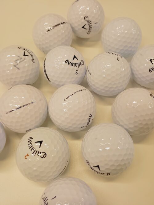 Używane piłki golfowe callaway zmieszany klasa A